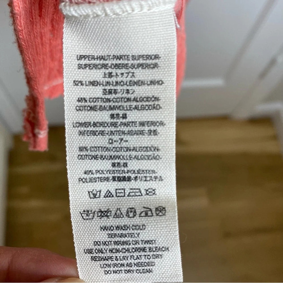 We The Free Cream and Pink Gradient Tee - Picture 10 of 11